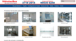 Desktop Screenshot of boxparabanheiro.net.br